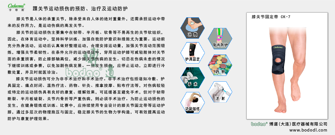 膝關(guān)節(jié)運動損傷的治療與防護