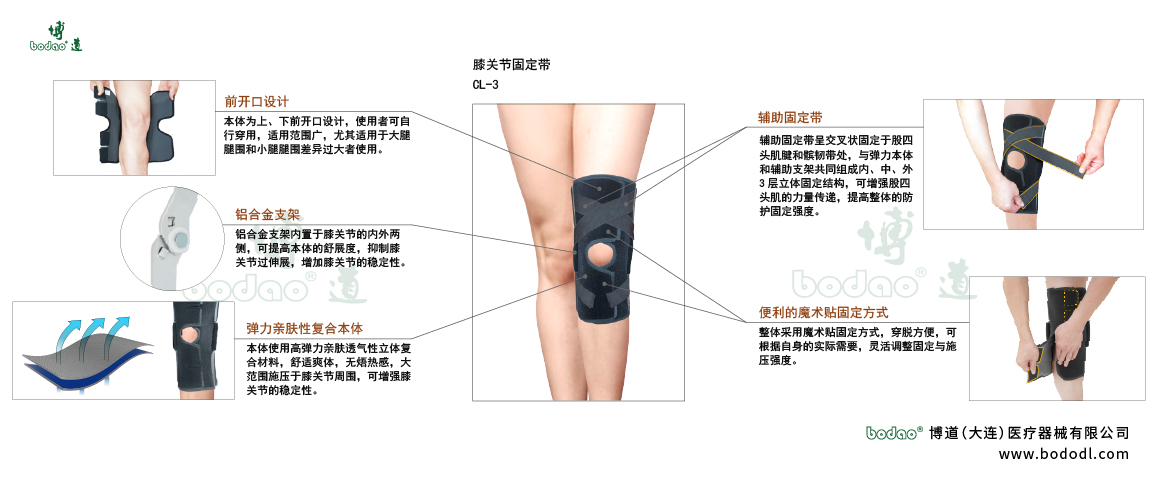 膝關(guān)節(jié)固定帶的產(chǎn)品詳情