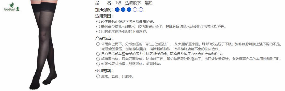 1級(jí)　適度股下　黑色