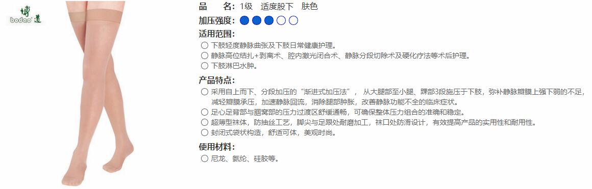 1級(jí)　適度股下　膚色