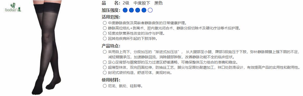 2級(jí)　中度股下　黑色